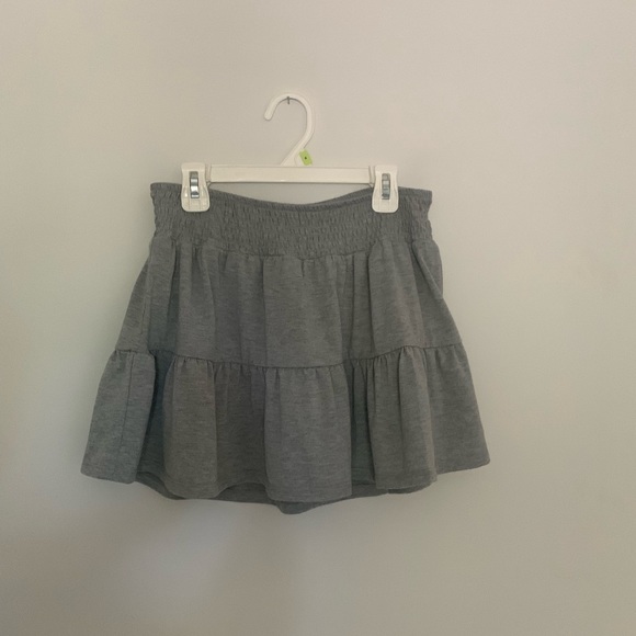 Justice Girls Grey Skort - Picture 2 of 5